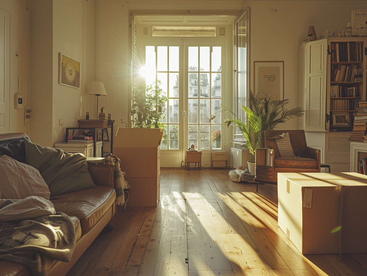 appartement  déménagement